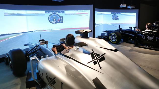 As would a F1 simulator. Picture: Sarah Keayes