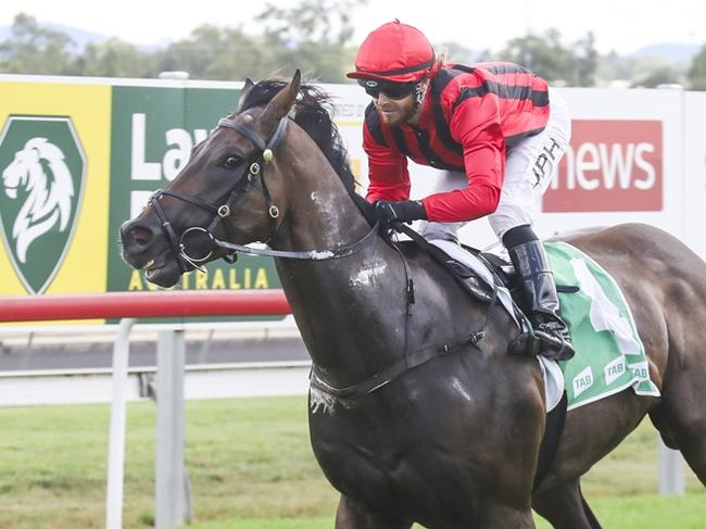 Compelling Truth, ridden by Jake Pracey Holmes, winning at Tamworth, 16-02-24. Picture: Bradley Photos