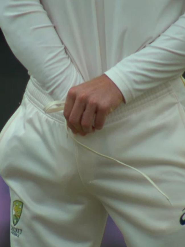 Cameron Bancroft was caught red-handed by TV cameras during the third Test in Cape Town.