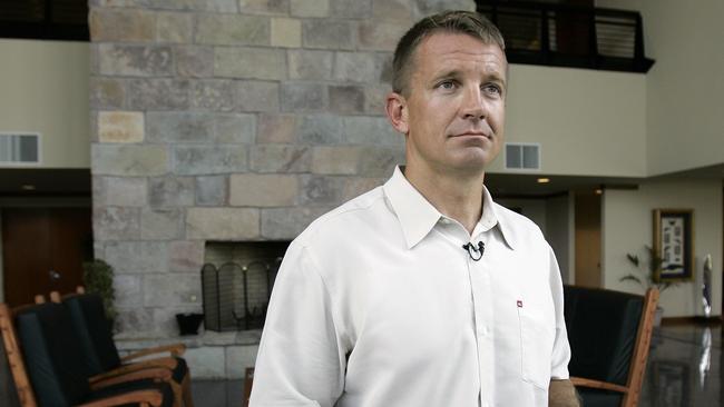 Erik Prince, Founder and CEO of Blackwater Worldwide in 2008. Picture: AP /Gerry Broome