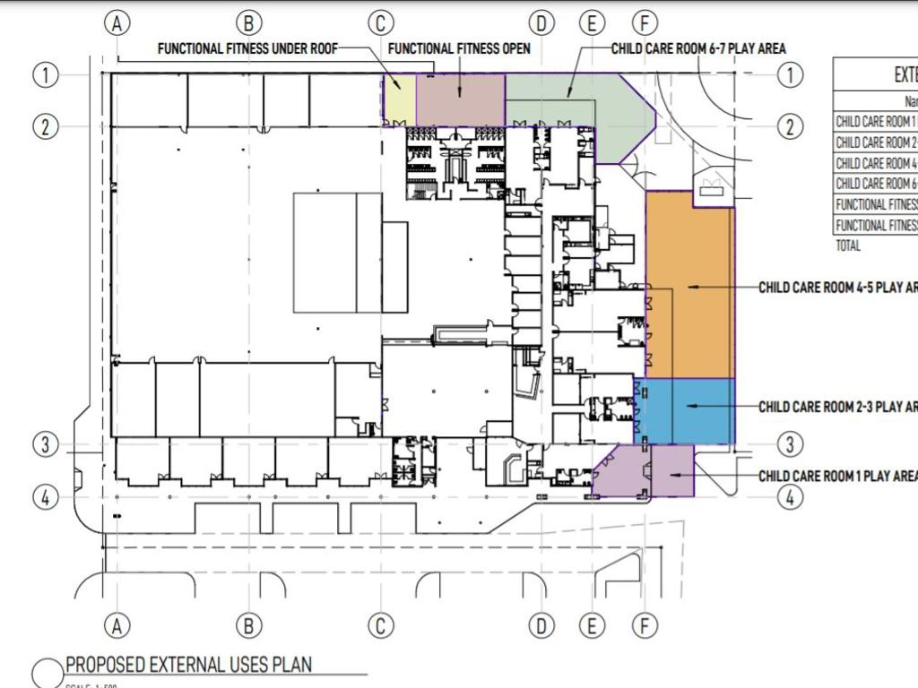 A material change of use application for an indoor sport and recreation and child care centre has been lodged with the Bundaberg Regional Council. Source: Reel Planning prepared development application, designs by Vision 1 Architects.