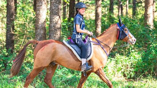 Aimee Jeffrey competing in the Tom Quilty Gold Cup in 2023.