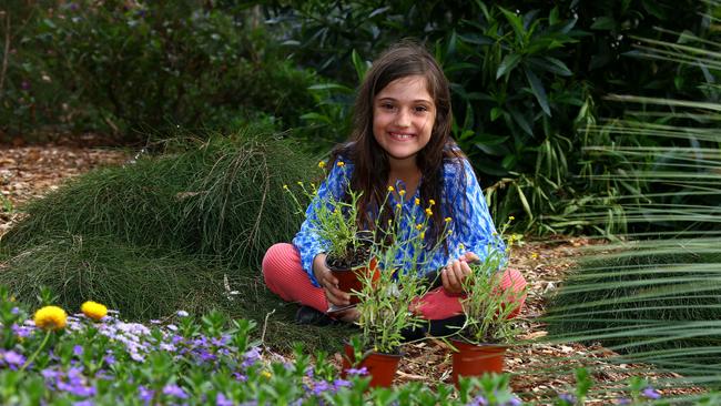 Pieta Jackman at the Benowa Botanical Gardens Photo: David Clark