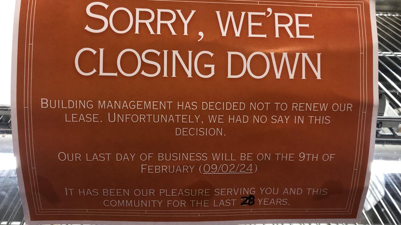 Classic Bakery, a family-owned business in Western Sydney, is being forced to leave its location of nearly 30 years as the landlord prepares for the arrival of a national chain.