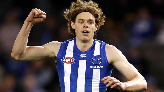 Ben Brown is having a brilliant season for North Melbourne. Picture: Getty Images