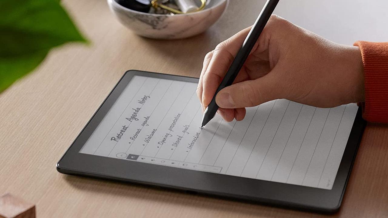 Amazon Kindle Scribe. Picture: Supplied.