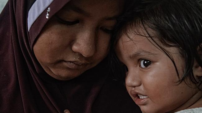 Stateless Rohingya people trying to survive in Kuala Lumpur. They are unable to work, and their children are not allowed to attend government schools. Picture: Rahman Roslan/ News Corp Australia