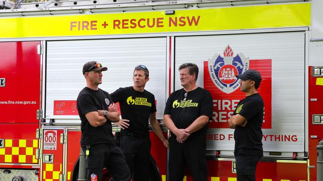 Frustrated Firies gather at Parliament House in Sydney after Minns Govt fails to start negotiations. Picture: NCA NewsWire / Gaye Gerard