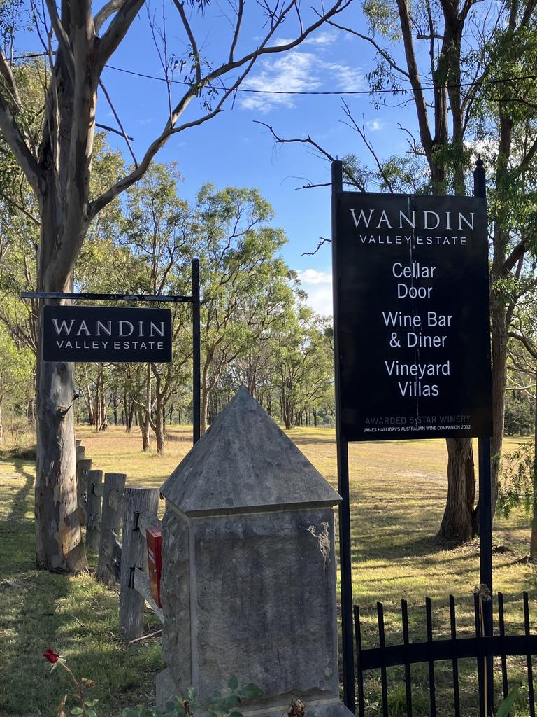 Wandin Valley Estate in the Hunter Valley.