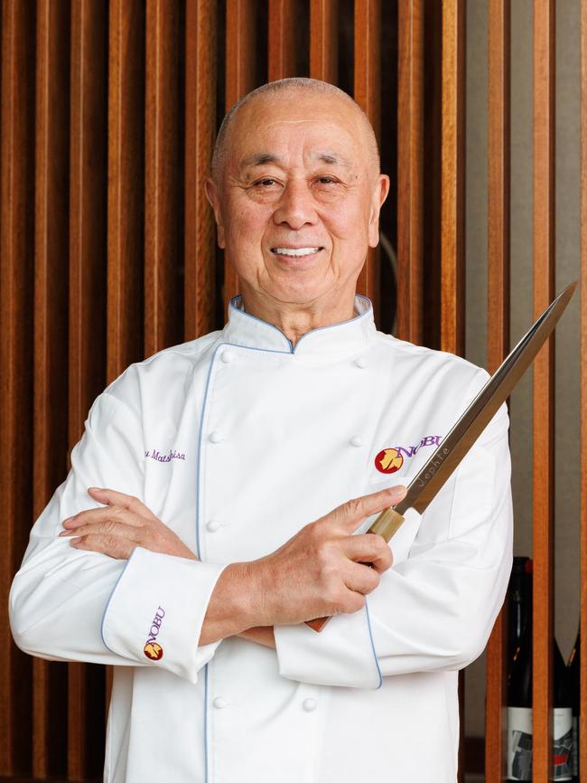 Chef Nobu Matsuhisa. Picture: David Swift.