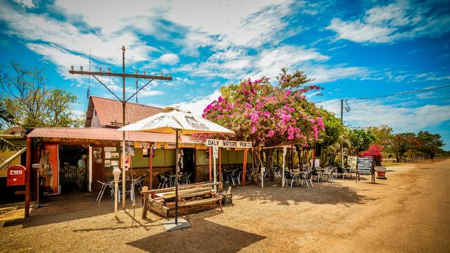 A drunk man has been arrested after allegedly entering the Daly Waters Pub and threatening patrons with a chainsaw. Picture: Eamon Donnelly.