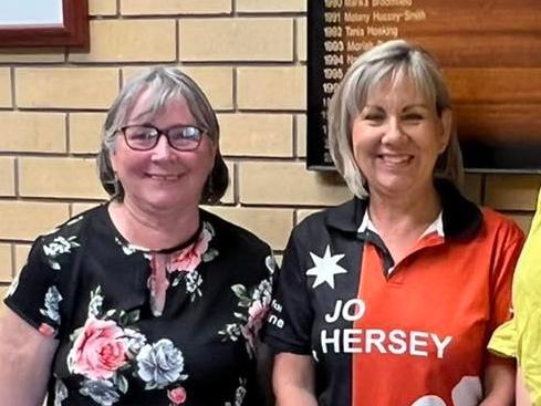 Katherine Mayor Lis Clark, Katherine MLA Jo Hersey, and Katherine Town Council CEO Ingrid Stonhill. Picture: Facebook