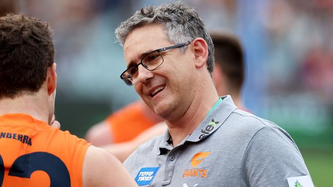 Cameron and the Giants have reason to smile. (Photo by James Elsby/AFL Photos via Getty Images)