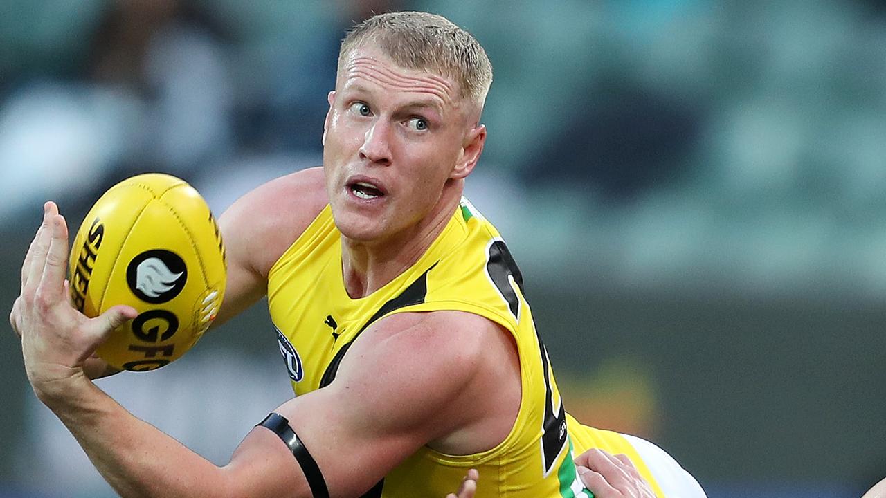 Josh Caddy is clearly under-utilised since Tom Lynch arrived on the scene at Tigerland.