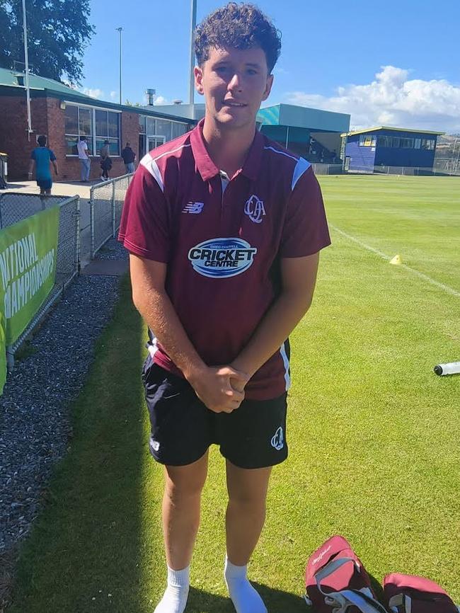 University’s Blake Armstrong after scoring 70 against Victorian Country.