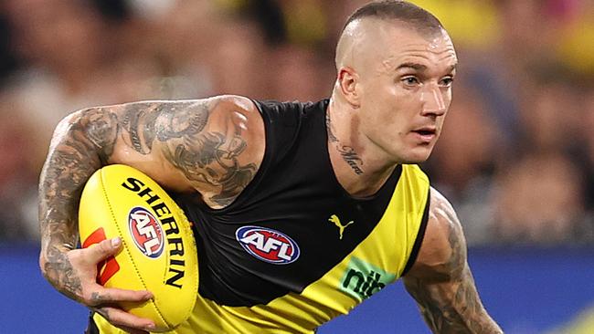 Dustin Martin is on personal leave from Richmond. Picture: Getty Images