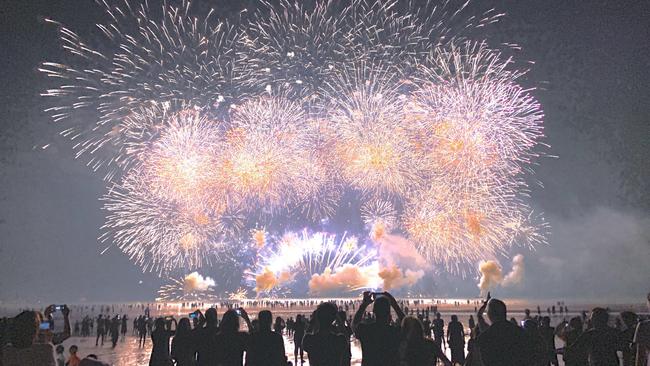 Territory Day fireworks are a big tradition for NT residents. Picture: Ivanya Cunanan