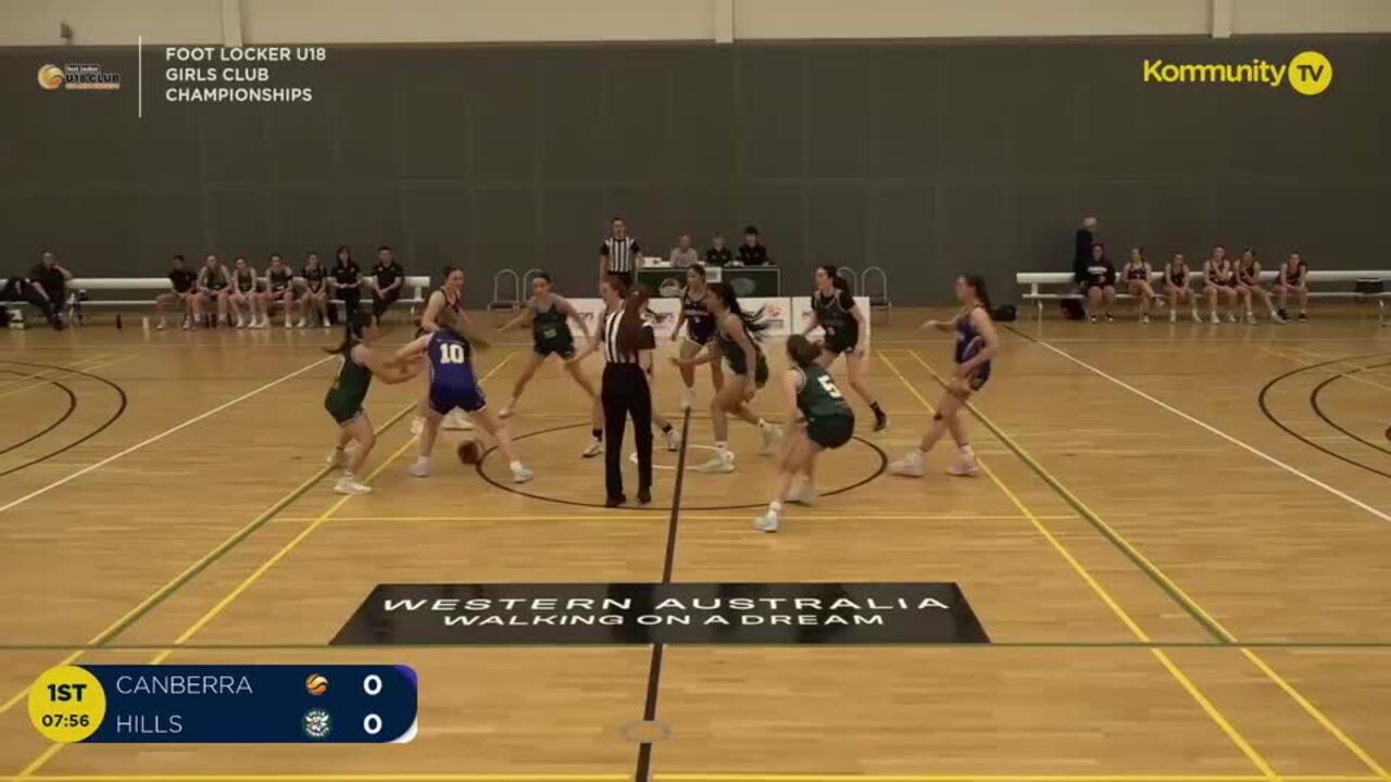 Replay: Canberra v Hills Hornets (Girls) - 2024 BA Under-18 Club Championships Day 3