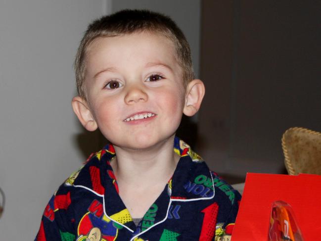 William Tyrrell was just three years old when he went missing seven years ago. Picture: Police Media