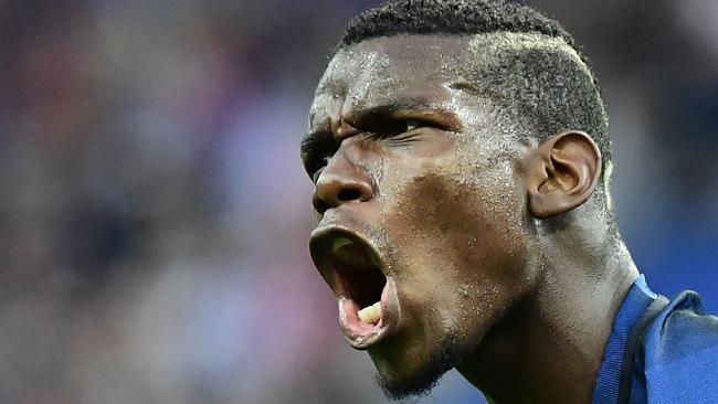 France's midfielder Paul Pogba.