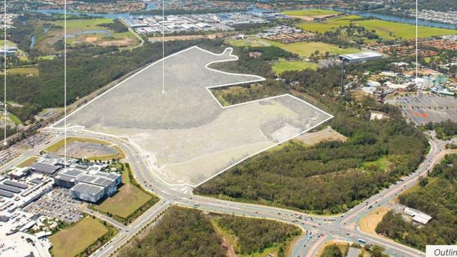 Coomera Town Centre South opposite Westfield Coomera has sold.