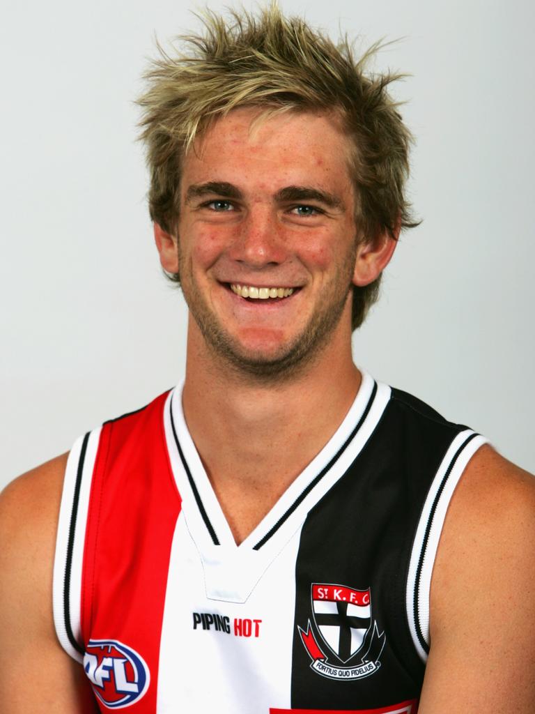 Fergus Watts as a St Kilda player in 2006. Picture: Getty Images