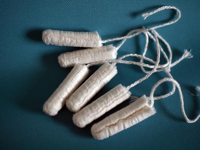 Women have long been advised to change tampons regularly to avoid the risk of toxic shock syndrome, a rare but life-threatening condition that arises from a bacterial infection. Picture: AFP