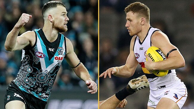 Robbie Gray and Rory Laird picked in All-Australian side.