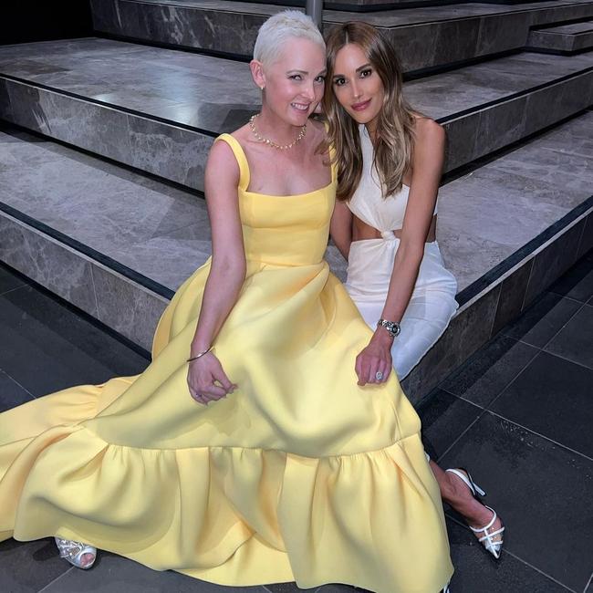 Rebecca Judd has shared her grief after the tragic loss of her friend Nicole Cooper to bowel cancer. Picture: Instagram/BecJudd