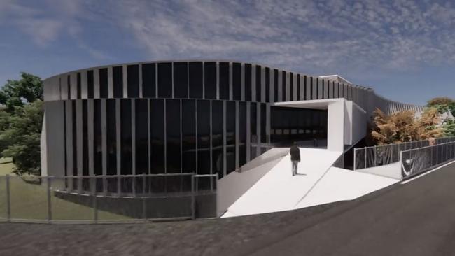 The $49m South Australian Sports Institute will be built at Mile End. Picture: State Government / Studio Nine Architects