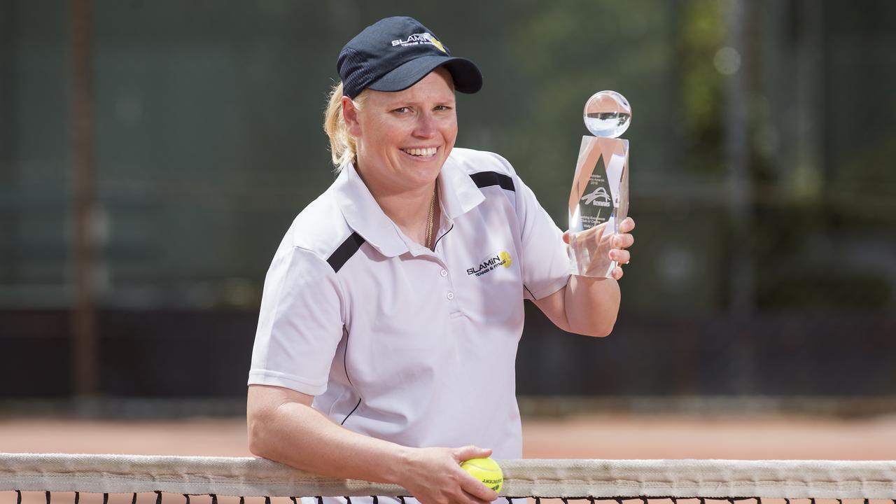 She has even won awards for her coaching. Picture: Rob Leeson