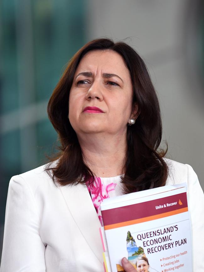 Queensland Premier Annastacia Palaszczuk. Picture: Dan Peled