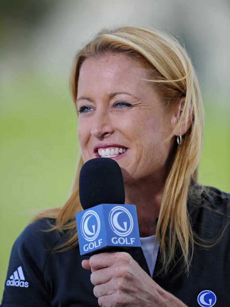 She hosted Big Break on Golf Channel for several years after retiring from playing Credit: Chris Condon/PGA TOUR/Getty Images