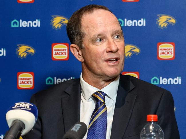 Don Pyke has been appointed CEO of the West Coast Eagles. Picture: West Coast Eagles.