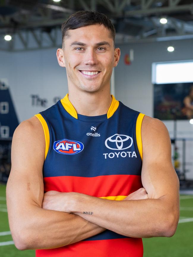 Cumming will play his first match as a Crow on Sunday. Picture: Adelaide Football Club