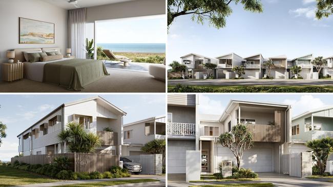 Seven absolute beachfront homes within The Dunes estate at Mackay Harbour have hit the market. Picture: Contributed