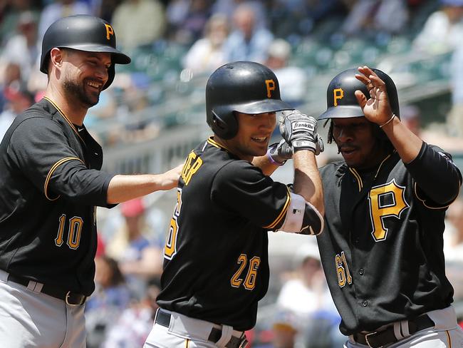 Francisco Cervelli and Jordy Mercer - Pittsburgh Pirates