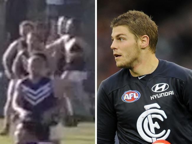 Cameron Cloke may not play again after a coward punch before the first bounce of an EFNL game between Templestowe and Boronia.