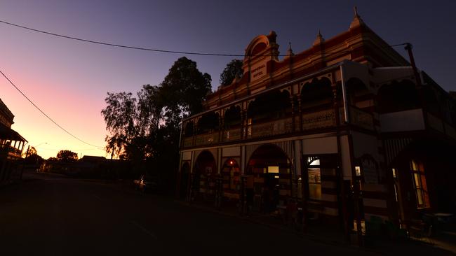 The town of Ravenswood, south of Townsville has a long history of ghosts and their stories. Pictured: The Imperial Hotel.