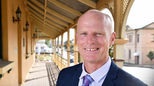 Gympie Mayor Glen Hartwig said the region’s roads and infrastructure had been set back “years” as a result of the floods. Picture: Patrick Woods.