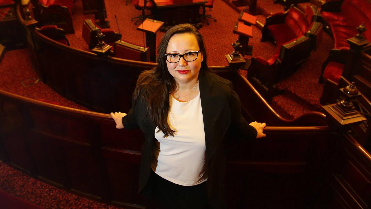 Harriet Shing stopped a line of questioning about the Red Shirts affair when Ombudsman Deborah Glass appeared before the Integrity and Oversight Committee. Picture Andrew Tauber