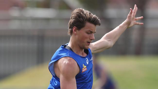 Patrick Lipinski relished a midfield move midway through last year for the Bulldogs.