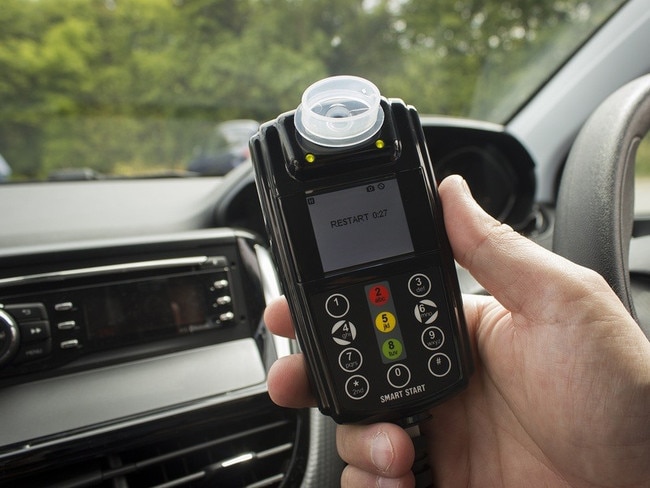 Adams was subject to an interlock order requiring him to have the device fitted to any car he drove in the future. (File image)