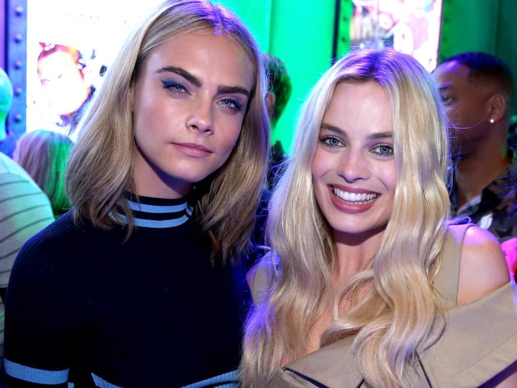 Cara Delevingne and Margot Robbie were eating at a restaurant in Buenos Aires when the alleged incident occurred. Picture: Jonathan Leibson/Getty Images for Samsung