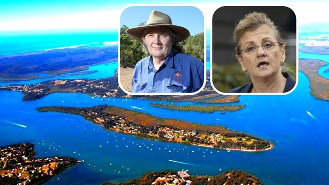 Macleay Island whipmaker Gayle Nemeth, left, will take on Redland mayor Karen Williams, right, in the next local government election on March 30, 2024.