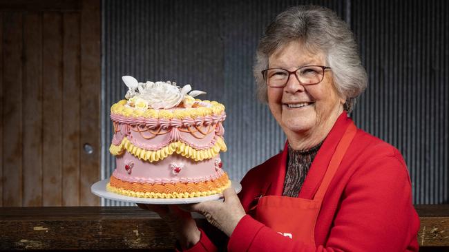 Joy Middleton shares some of her expert tips to making the perfect cake. Picture: Emma Brasier