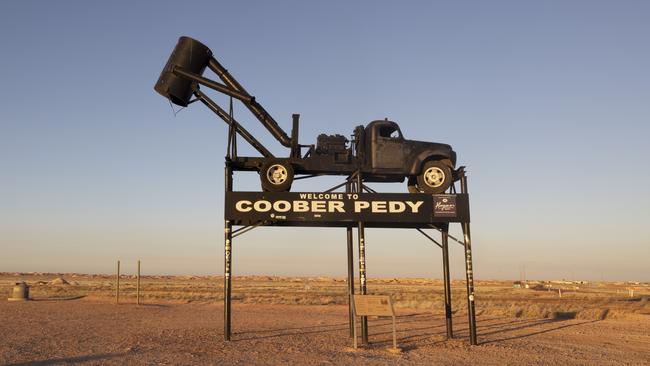 Coober Pedy Council is trying to sell its water supply system. Picture: Simon Cross