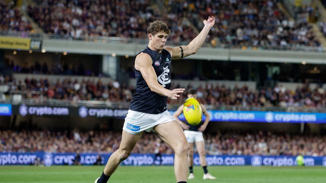 Curnow failed to deliver in the finals. (Photo by Russell Freeman/AFL Photos via Getty Images)