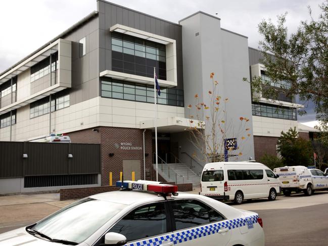 Smith urinated in the cells at Wyong Police Station.