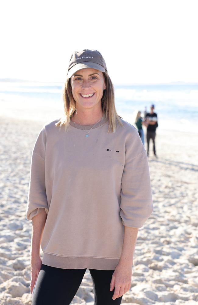 Natalie Schenken at Seas The Day Womens Surf Festival at Kingscliff for Gold Coast at Large. Picture, Portia Large.